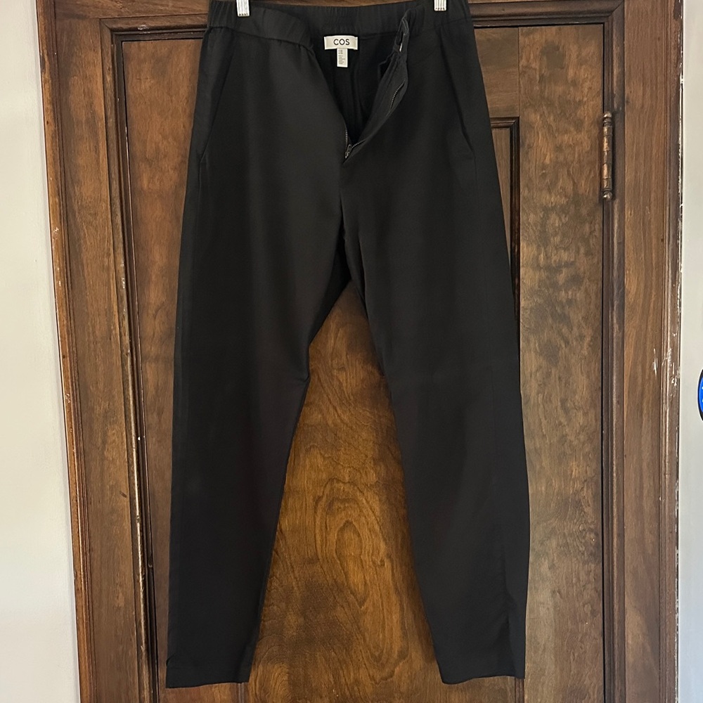 COS Men's Elegant Black Trousers in Size 33R